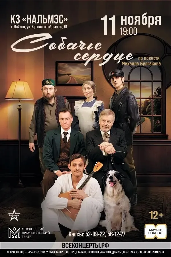  Московский драматический театр. Спектакль «Собачье сердце»